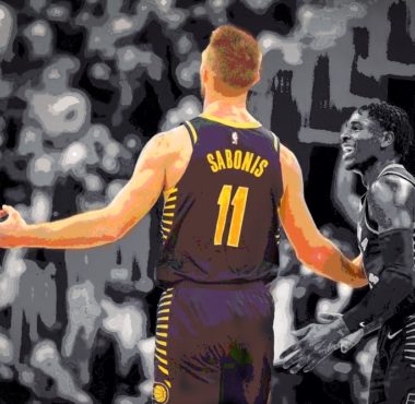 Domantas Sabonis of the Indiana Pacers